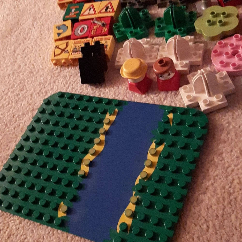 Assorted Lego Duplo Building Blocks